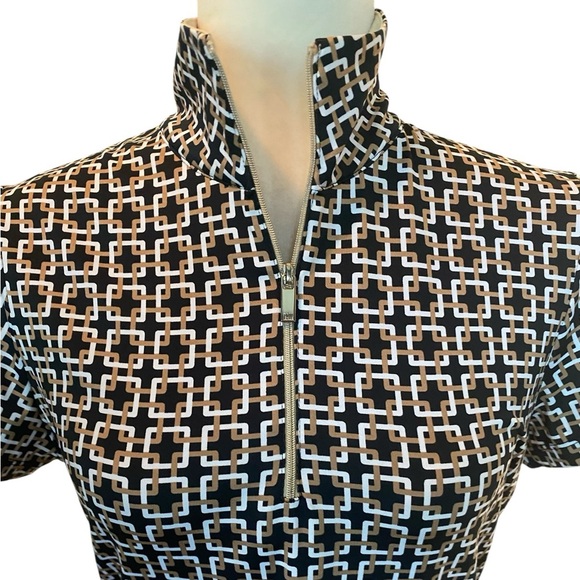 Sold-not for sale
Tail Womens 1/4 Zip Geometric Twnnis Golf Athletic Top - Picture 4 of 7